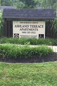 Ashland Terrace Front Sign